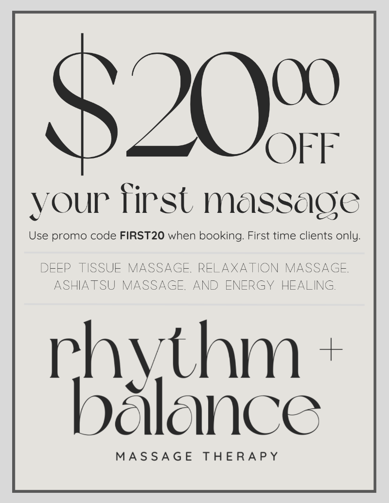 Balance therapeutic 2024 massage coupon